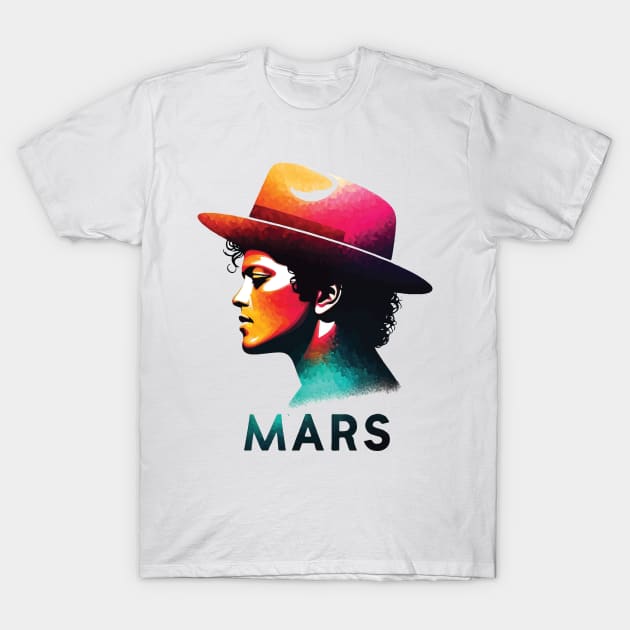 Bruno Mars Tribute - Bruno Michael Jackson Prince Kendrick Lamar Sza Ed Sheeran Music Lauryn Hill Anderson Paak T-Shirt by TributeDesigns